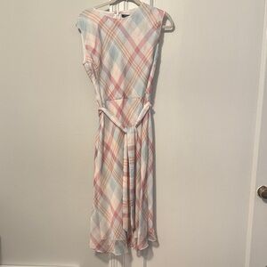 Lauren Ralph Lauren Pastel Plaid Dress